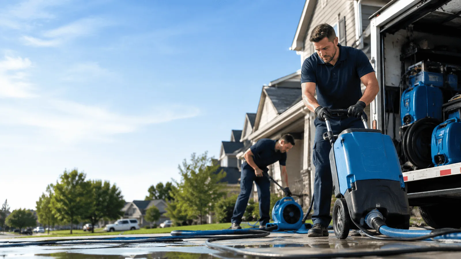 Dehumidification being performed in Elka Park, NY